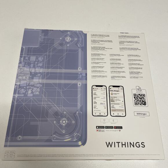 NEW Withings Body Smart Advanced Body Composition Wi-Fi Smart Scale Black - Picture 5 of 9